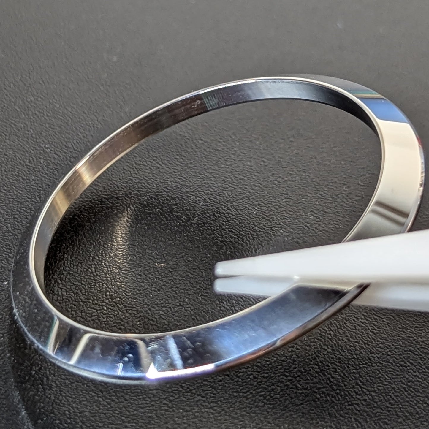 126300 Smooth steel bezel for Datejust 41mm - Original