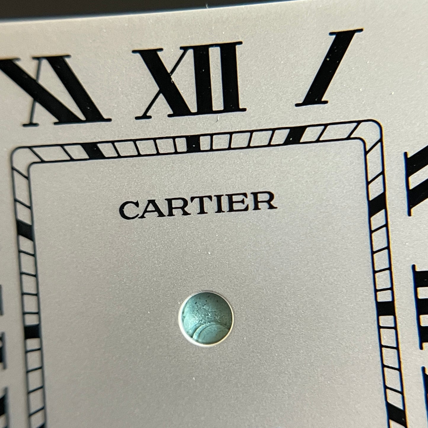 Authentic White Dial for Cartier Santos Large (40mm)
