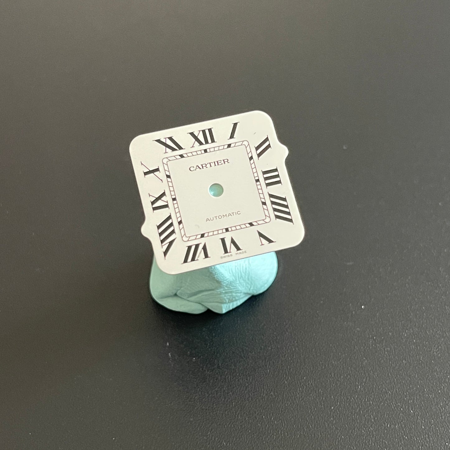 Authentic White Dial for Cartier Santos Medium (35mm)