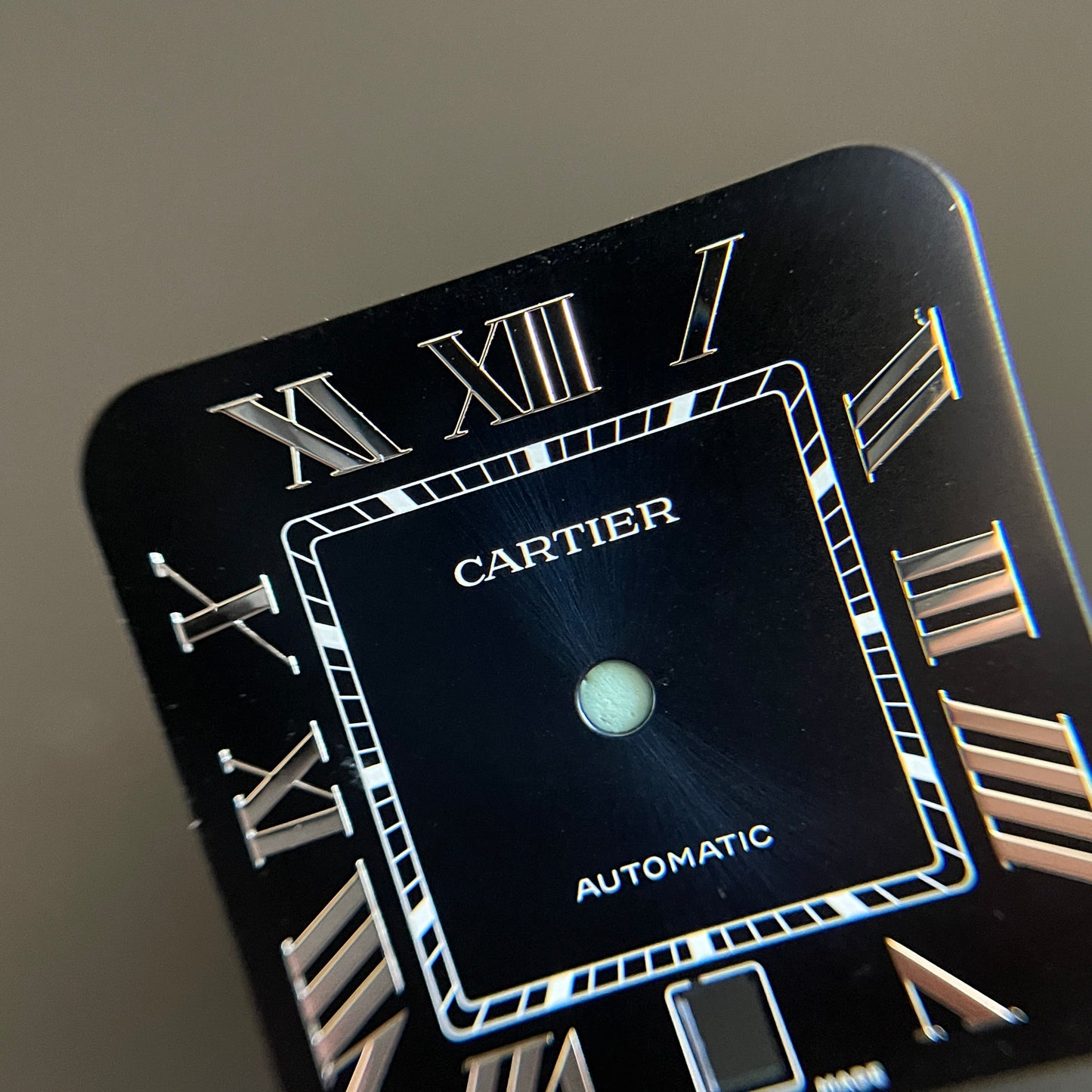 Authentic Blue Dial for Cartier Santos Large (40mm)