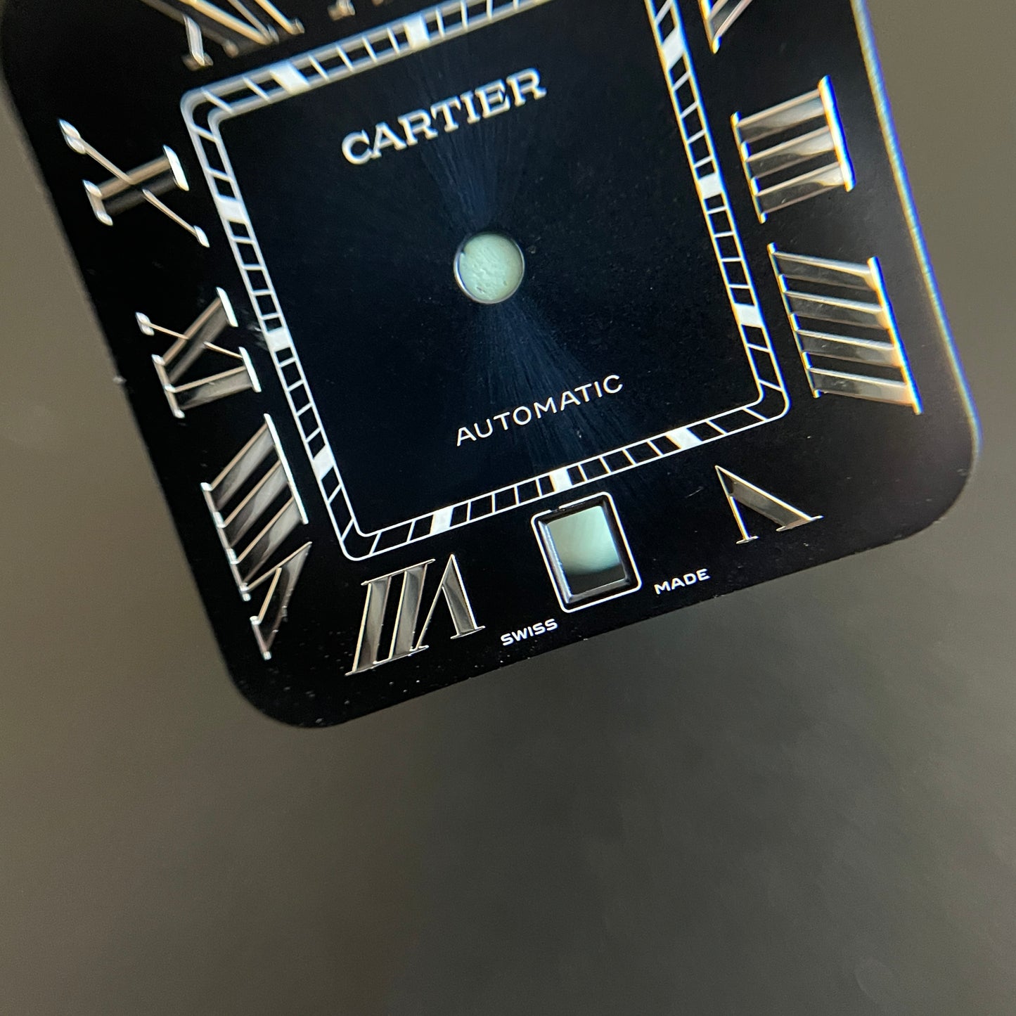 Authentic Blue Dial for Cartier Santos Large (40mm)