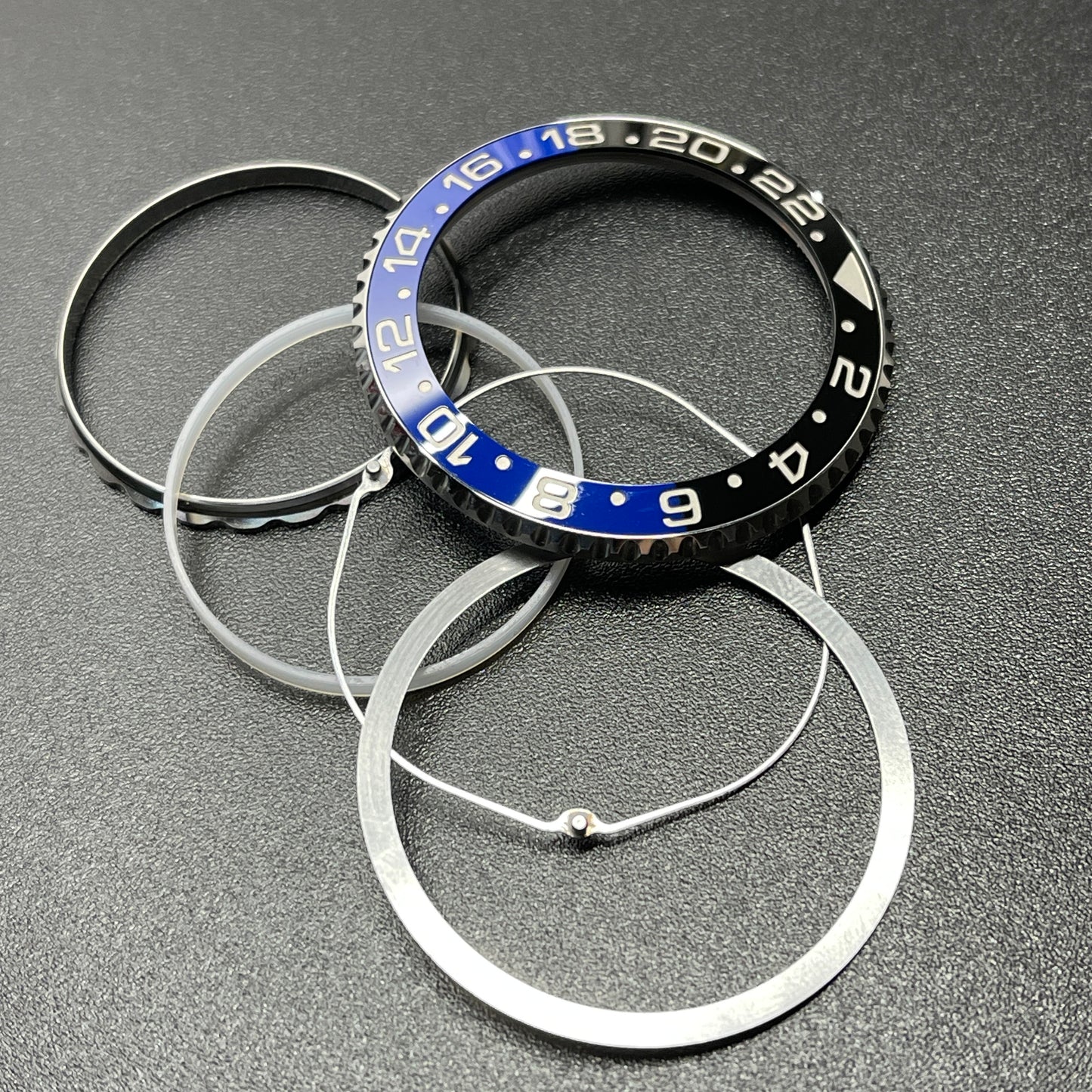 Authentic Rolex 126710BLNR Complete Bezel Set