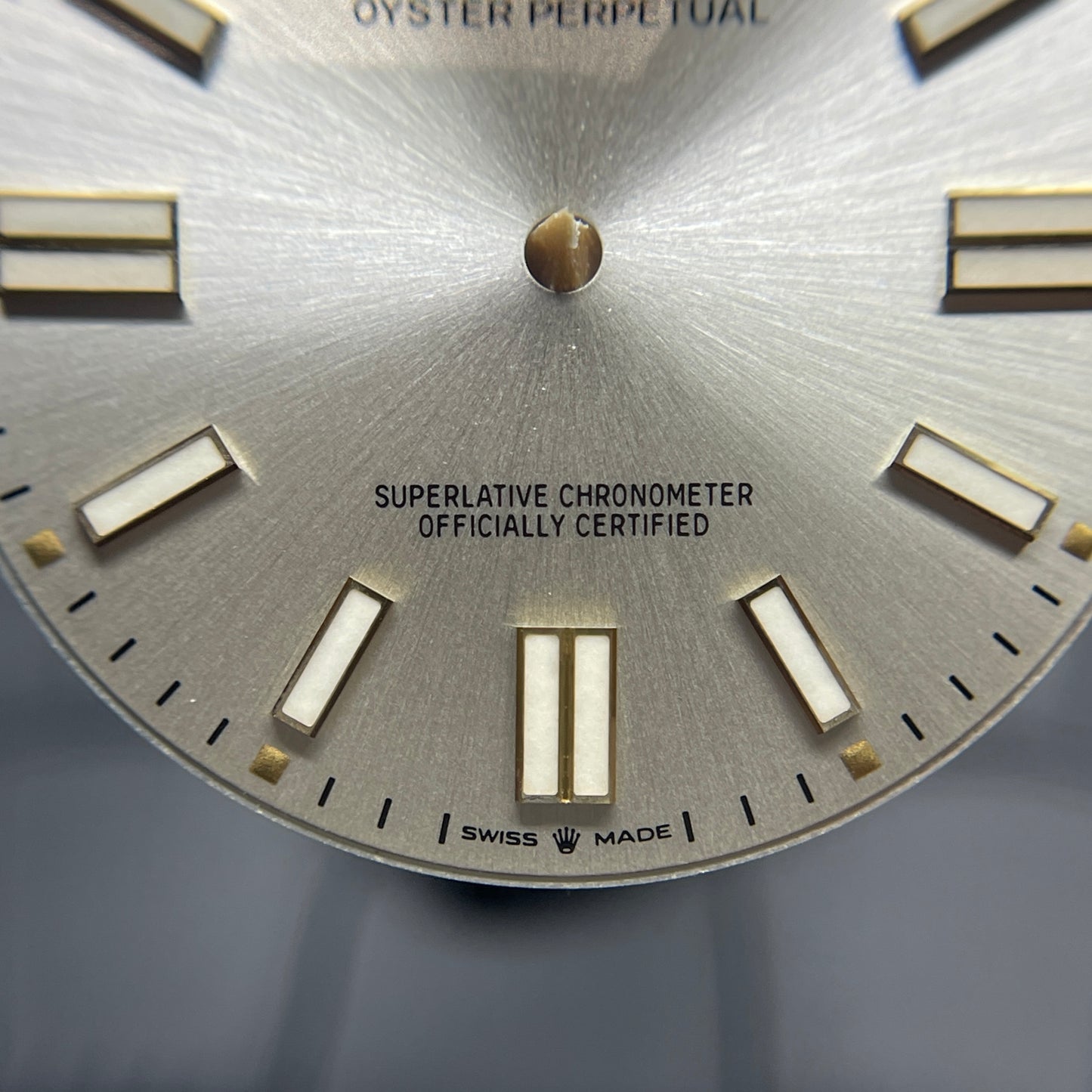 Authentic Rolex 124300 Silver Dial for Oyster Perpetual 41mm