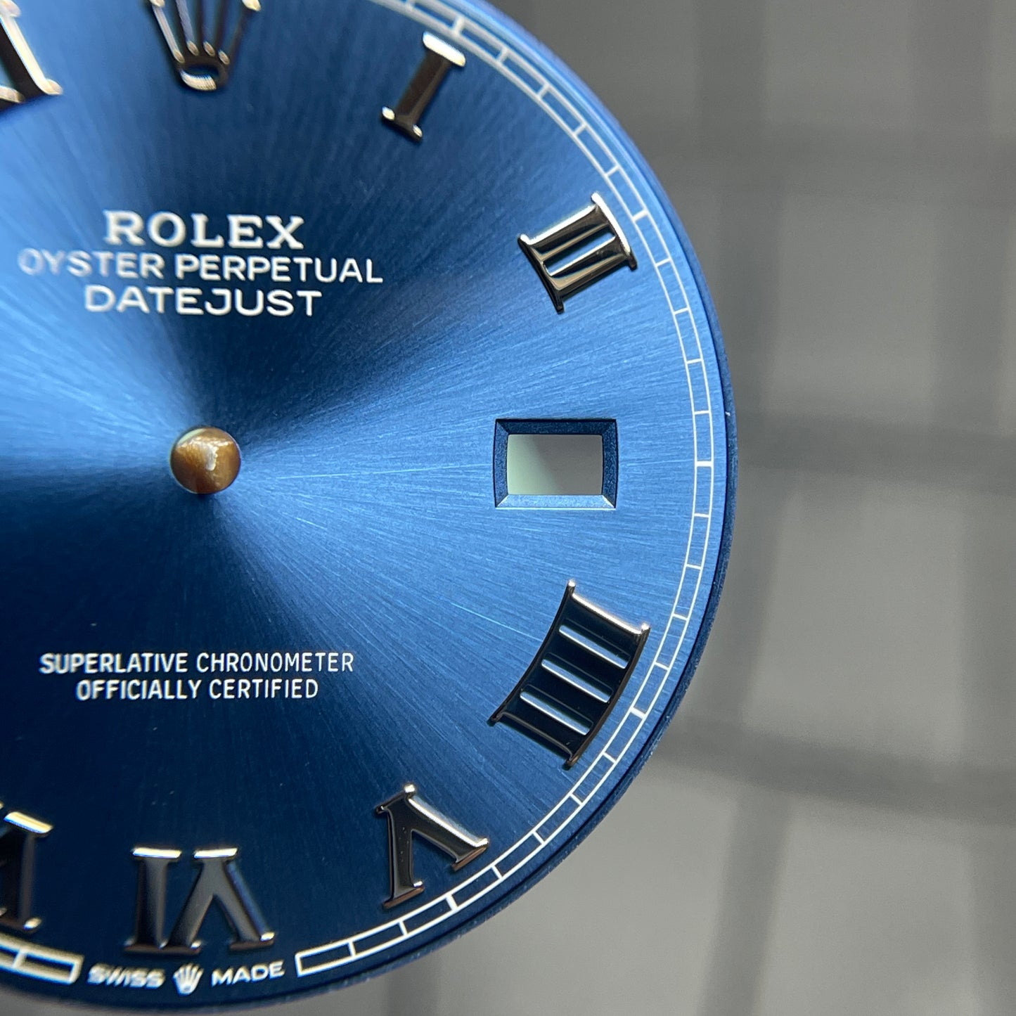 Authentic Rolex 126334 Blue Roman Dial for Datejust 41mm
