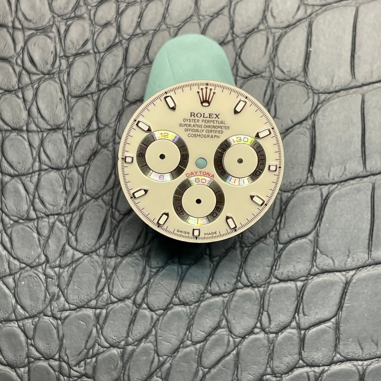 Custom Handmade Panna Dial for Daytona