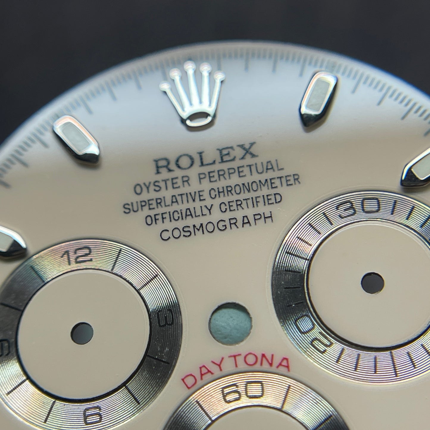 Custom Handmade Panna Dial for Daytona