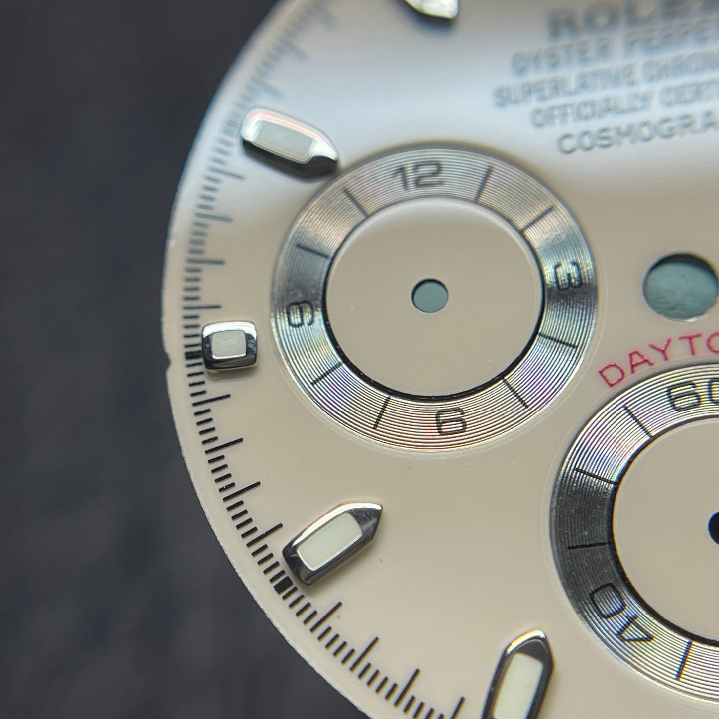 Custom Handmade Panna Dial for Daytona
