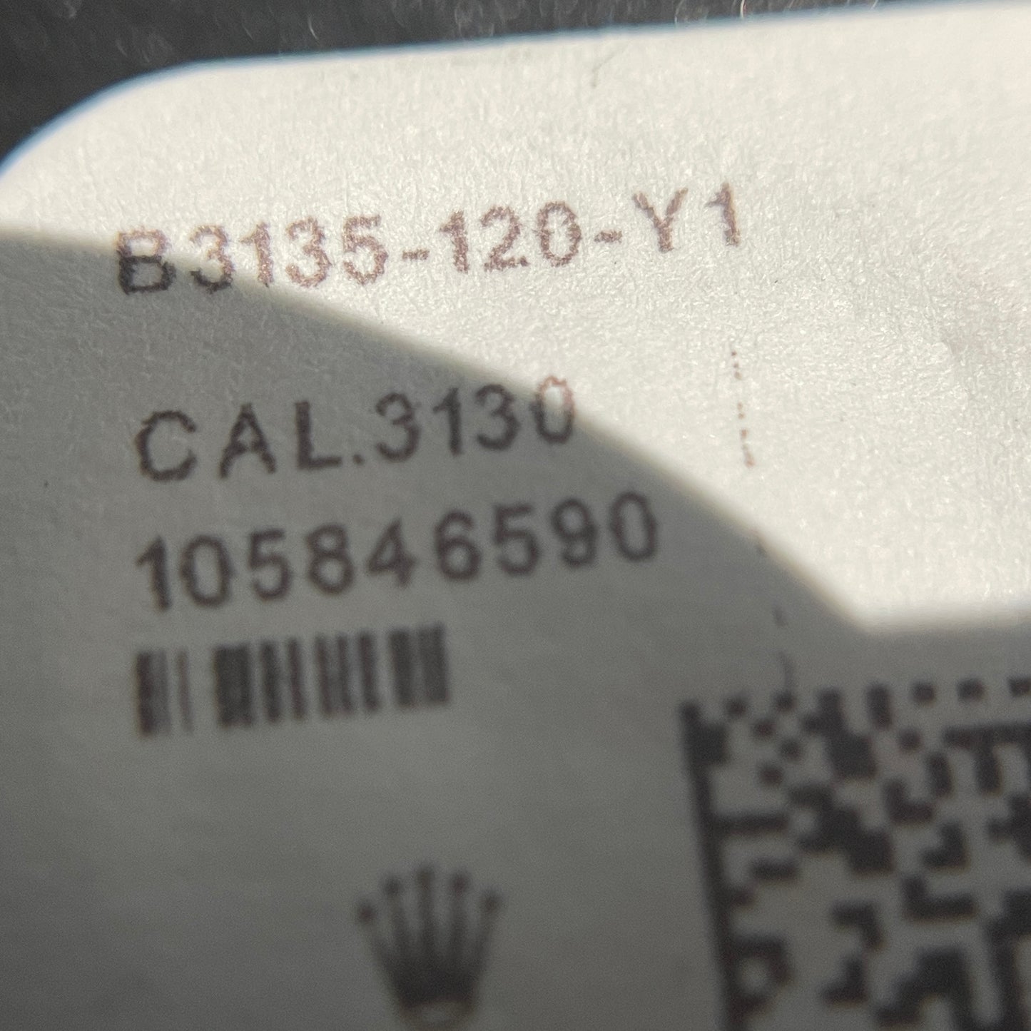 Original 31XX Movement Part - Bridge (sealed in blister)