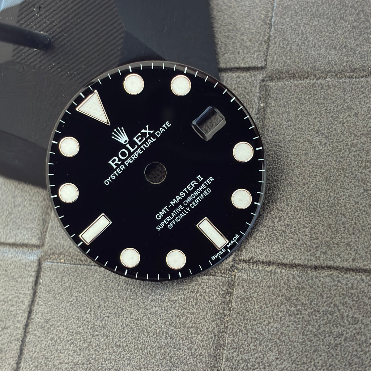 Authentic Black Dial for GMT Master II (Reference 116710BLRO/BLNR)