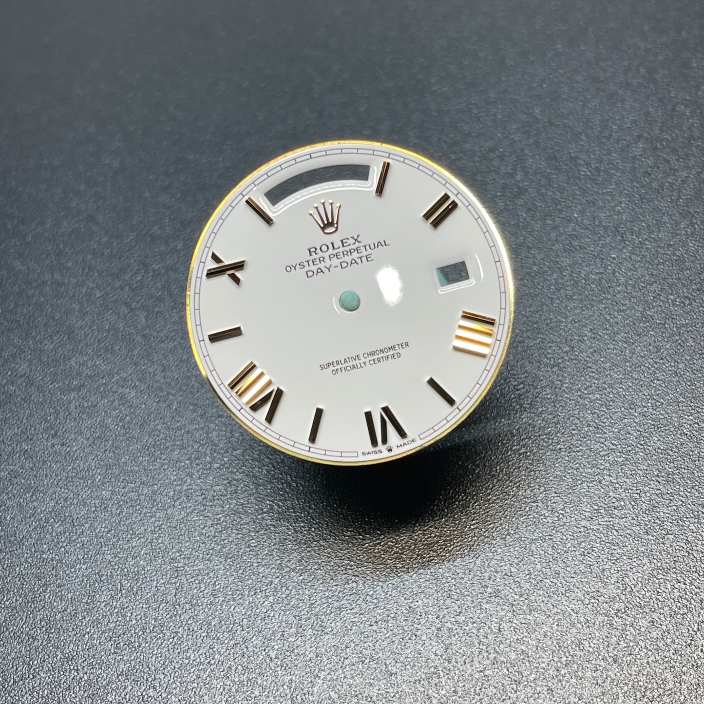 Authentic New Condition Rolex Daydate 40mm 228235 White Roman Numerals Dial
