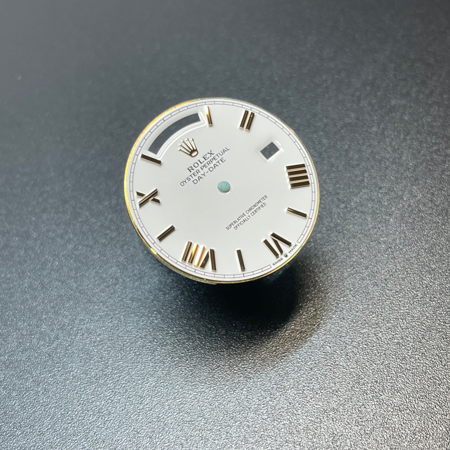 Authentic New Condition Rolex Daydate 40mm 228235 White Roman Numerals Dial