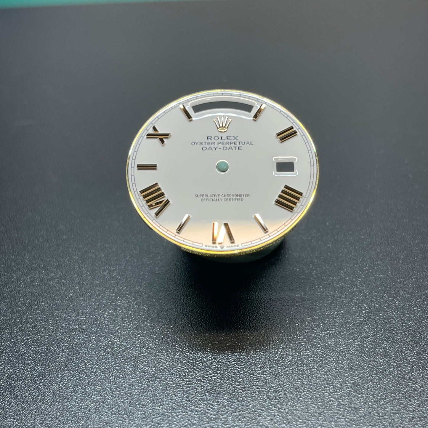 Authentic New Condition Rolex Daydate 40mm 228235 White Roman Numerals Dial