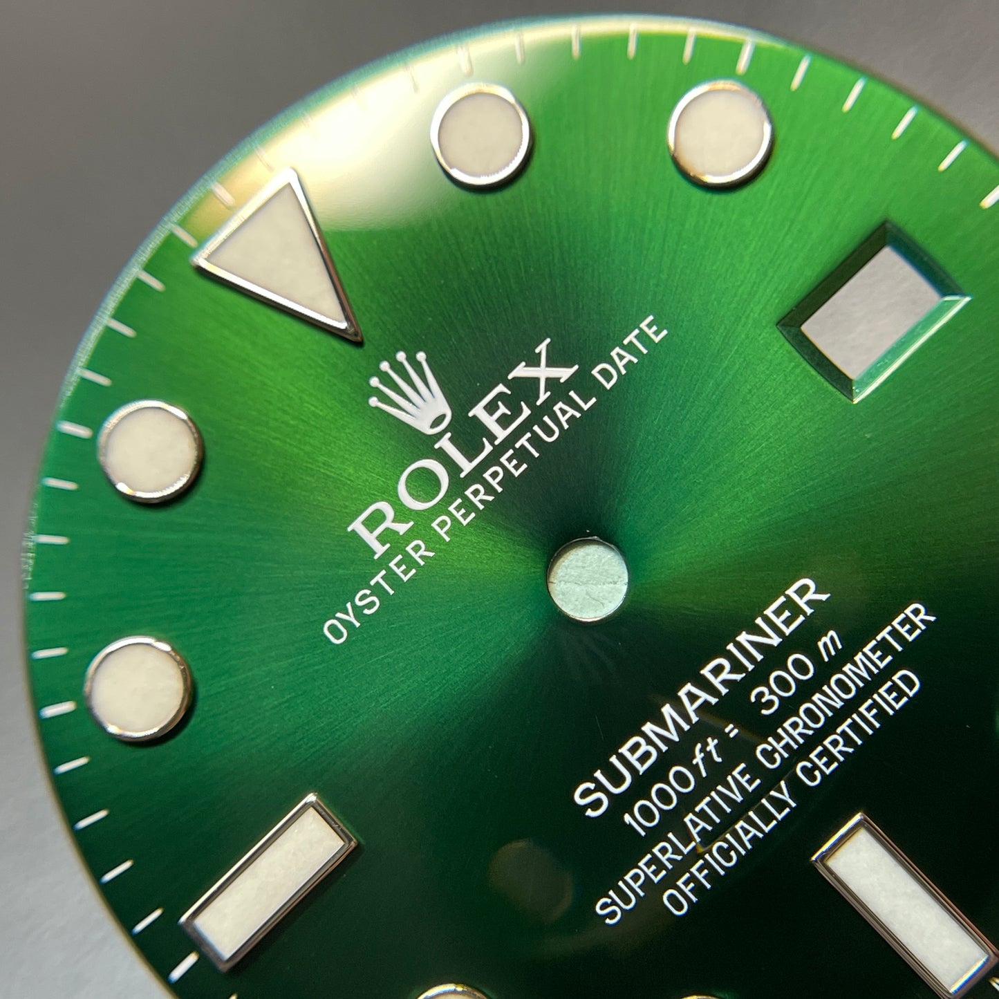 Authentic New Condition 116610LV "Hulk" Dial for Rolex Submariner 40mm