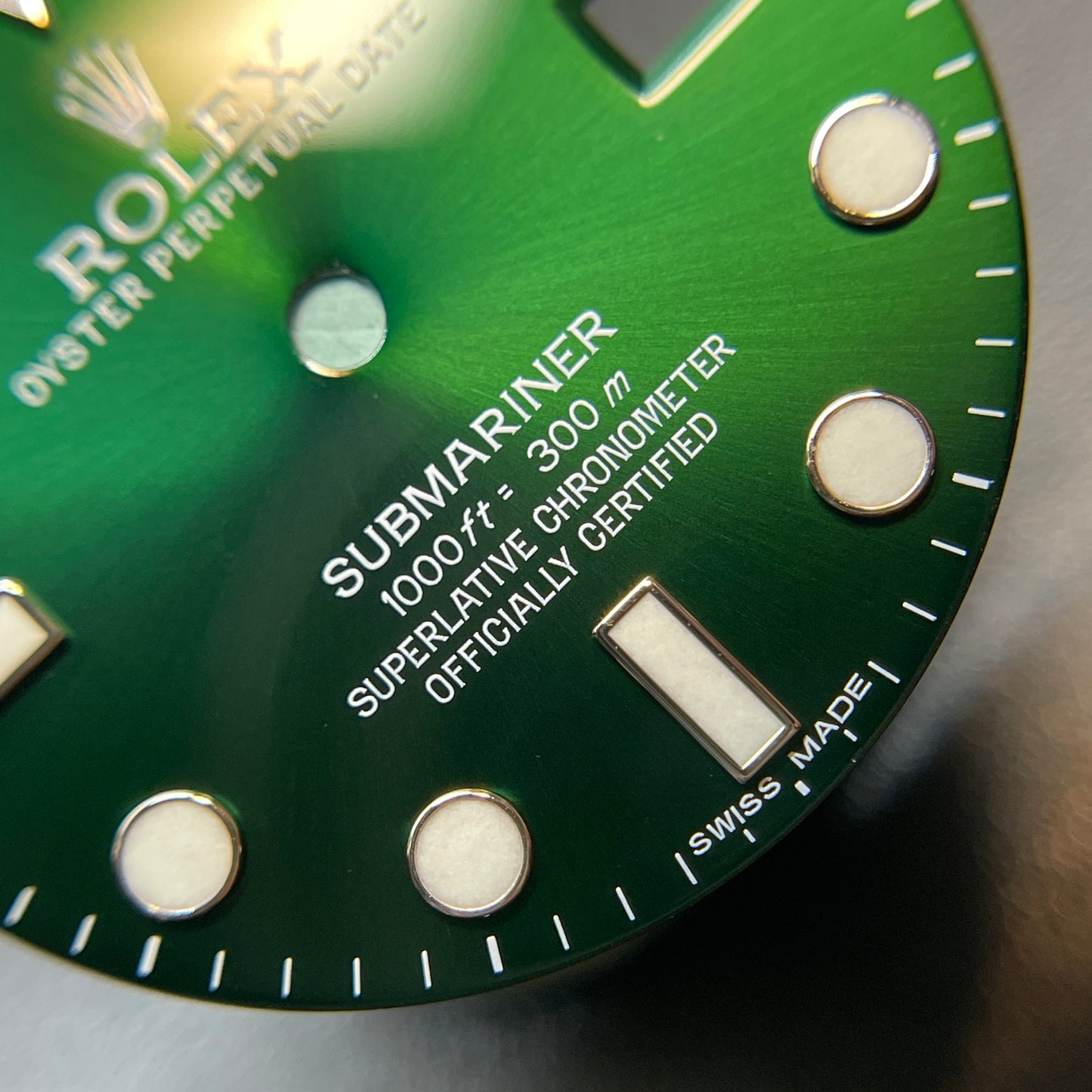 Authentic New Condition 116610LV "Hulk" Dial for Rolex Submariner 40mm