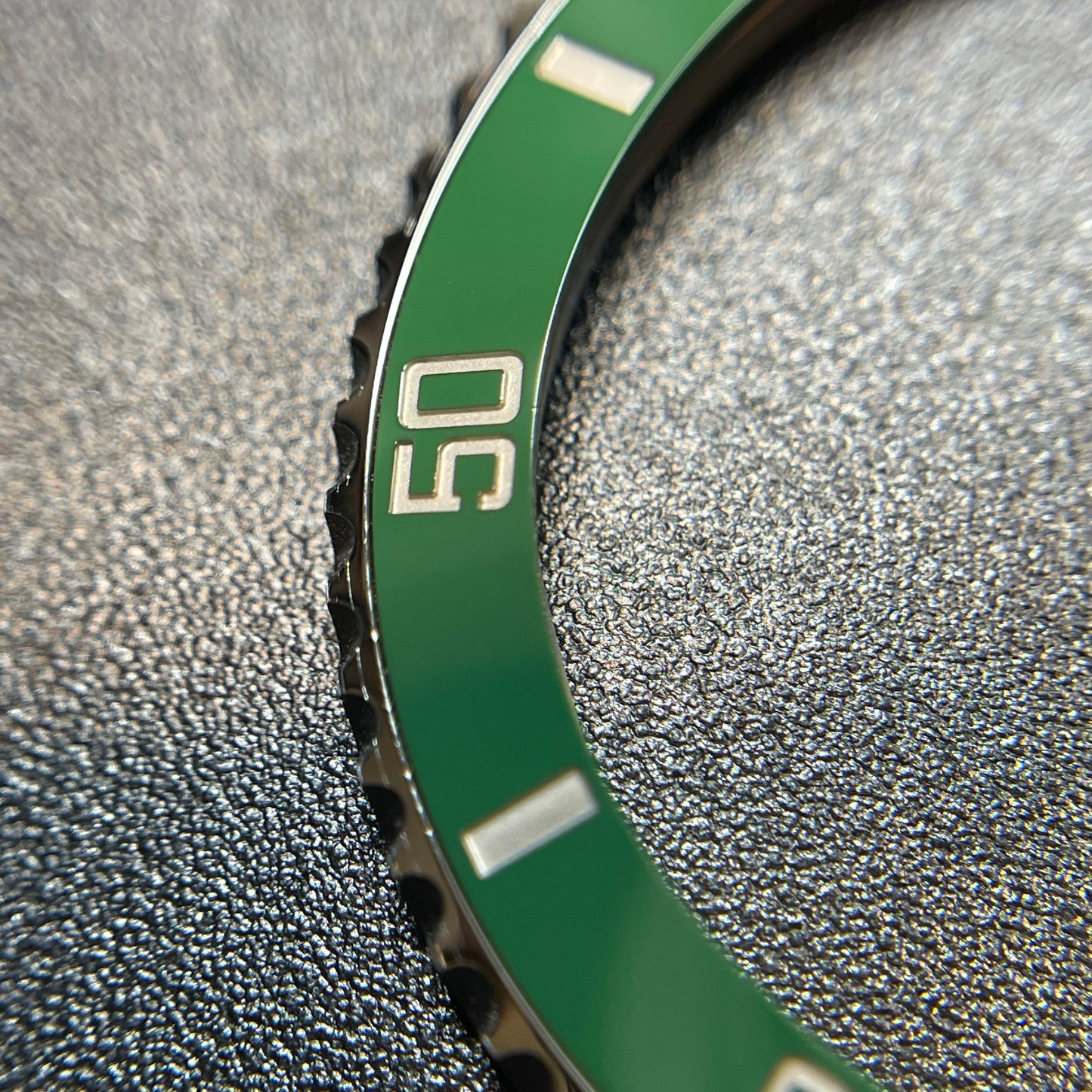 Authentic Used Condition 116610LV "Hulk" Complete Bezel for Rolex Submariner 40mm