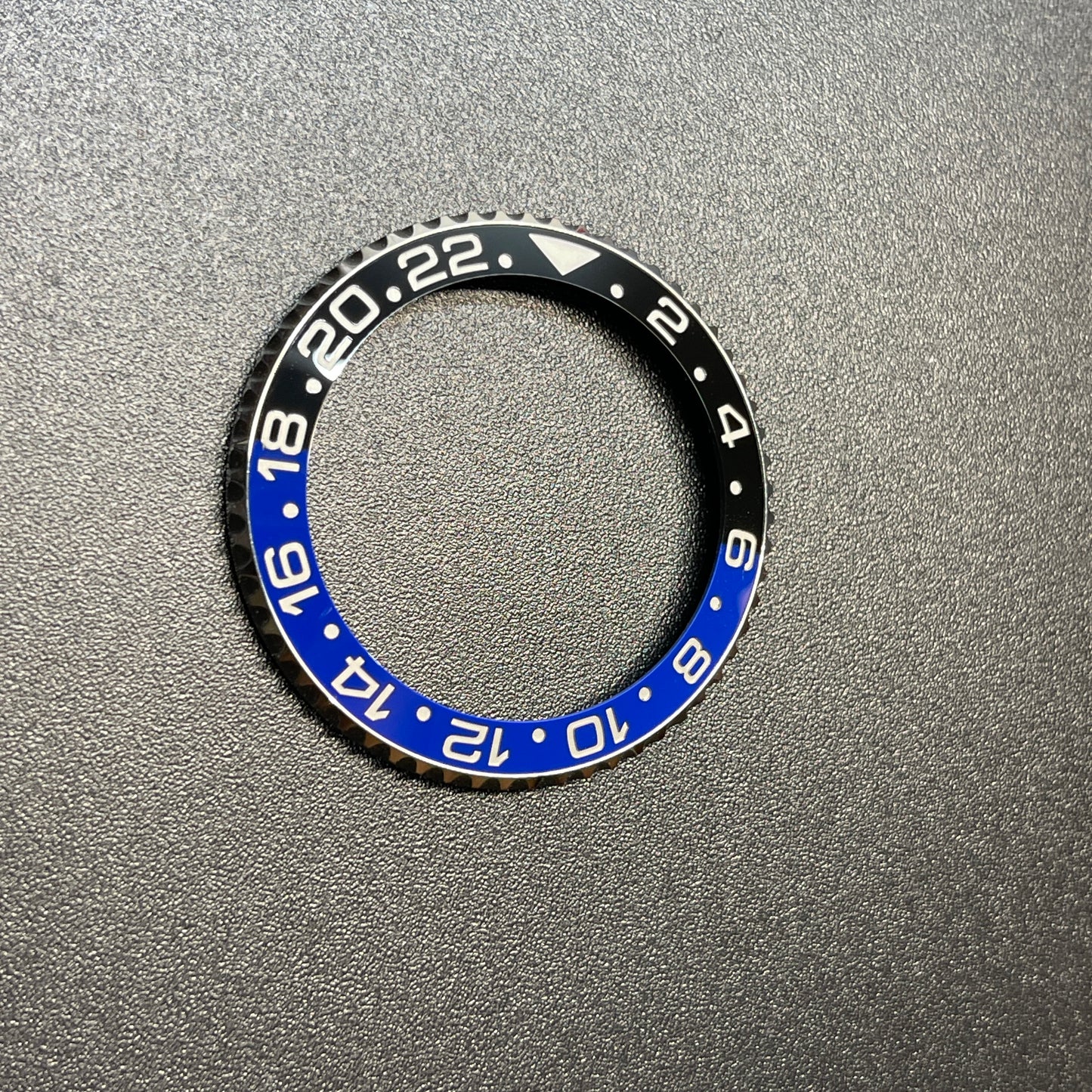 Authentic Mint Condition 126710BLNR "Batman" Complete Bezel for Rolex GMT Master II