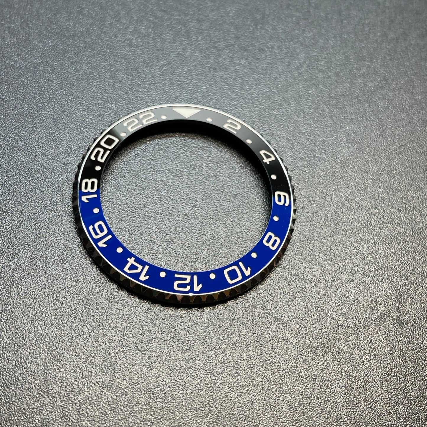 Authentic Mint Condition 126710BLNR "Batman" Complete Bezel for Rolex GMT Master II