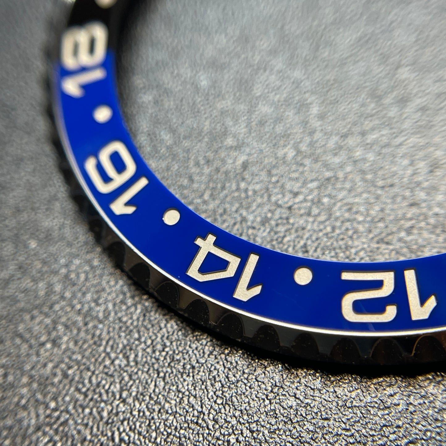 Authentic Mint Condition 126710BLNR "Batman" Complete Bezel for Rolex GMT Master II