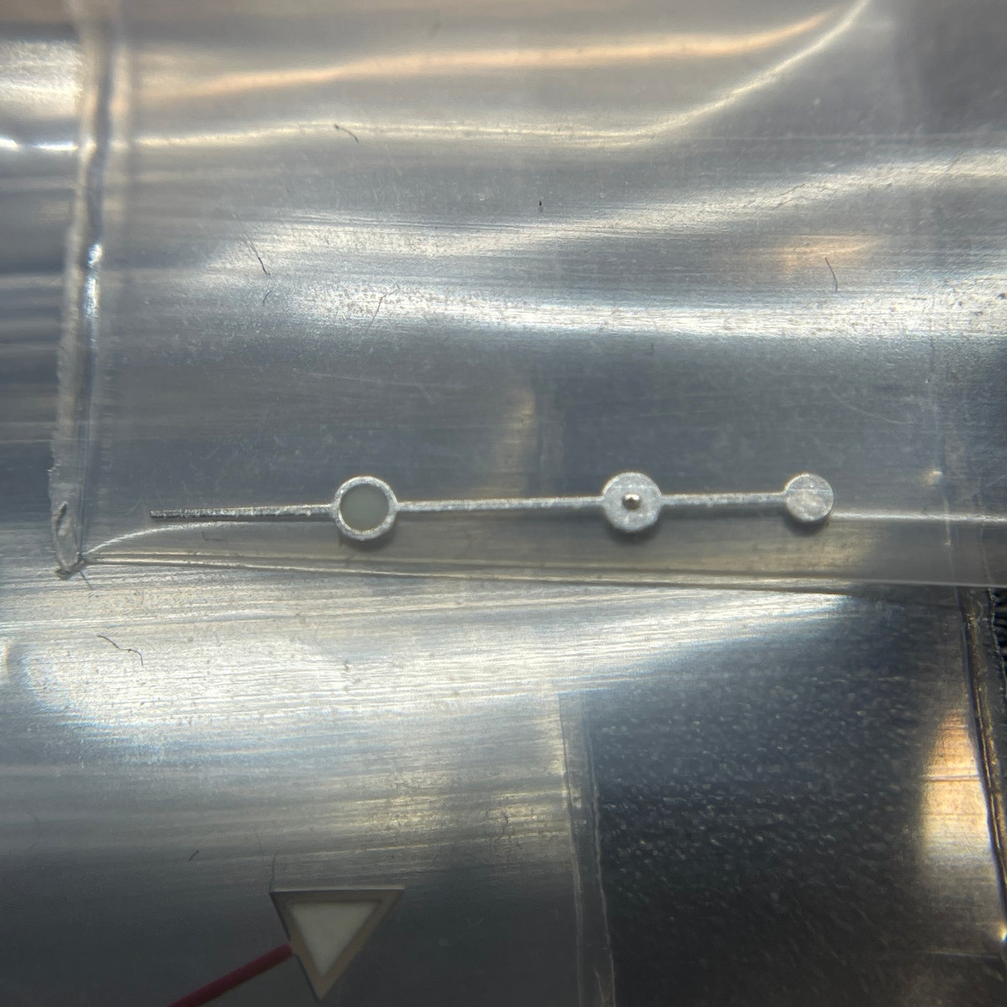 Authentic Mint Condition White Gold Hands for Rolex GMT Master II 126710BLRO (3285 Movement)