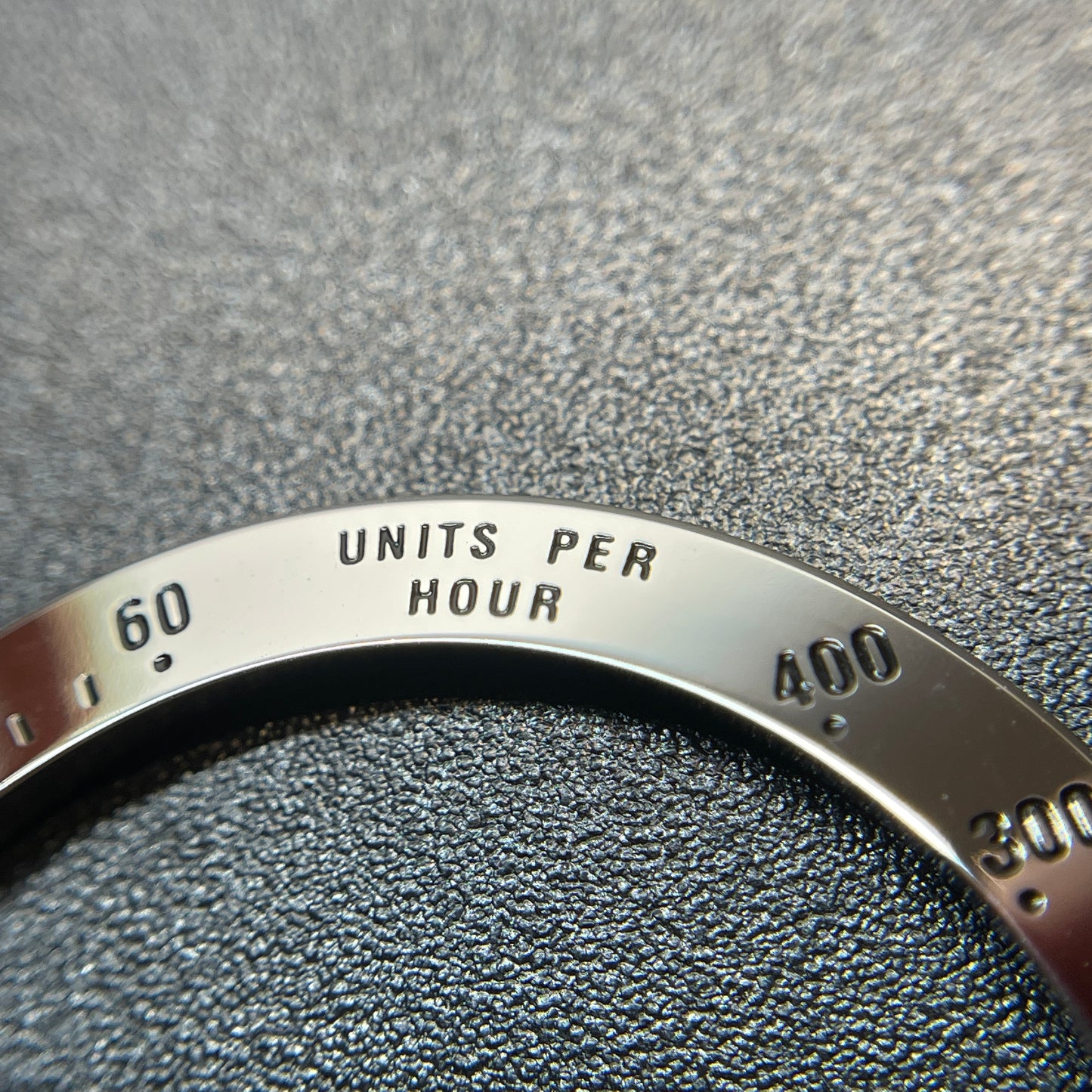 Aftermarket CNC 116520 Engraved Steel Bezel