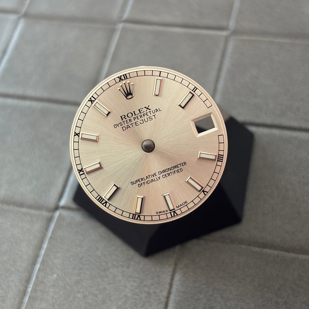 Authentic Silver Dial for Rolex Datejust 31mm Model (Ref. 278274)
