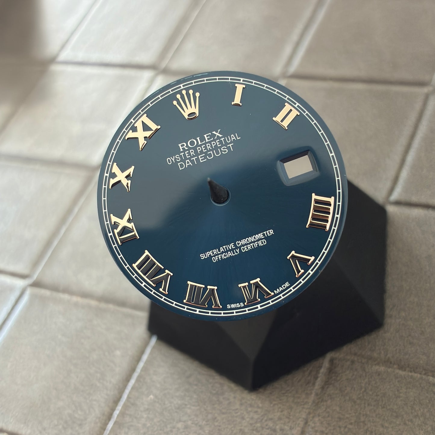 Authentic Blue Roman Dial for Rolex Datejust 36mm Model (Ref. 116234)