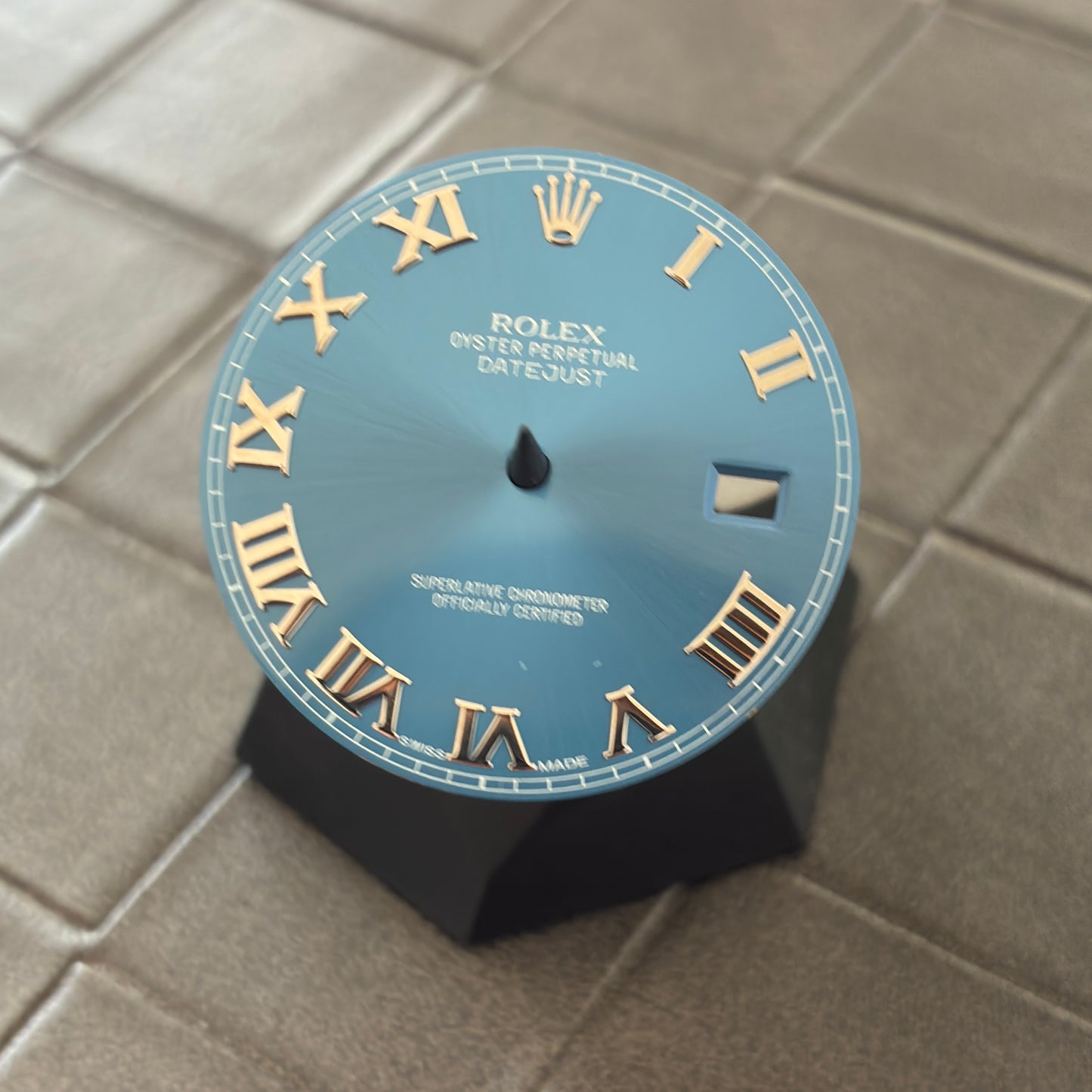 Authentic Blue Roman Dial for Rolex Datejust 36mm Model (Ref. 116234)