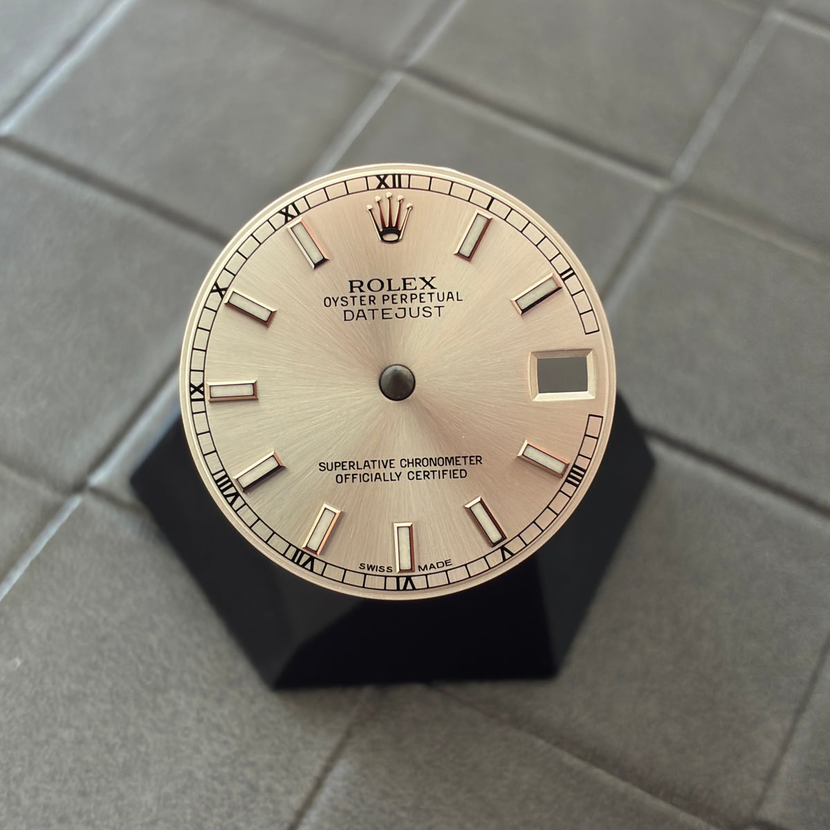 Authentic Silver Dial for Rolex Datejust 31mm Model (Ref. 278274)