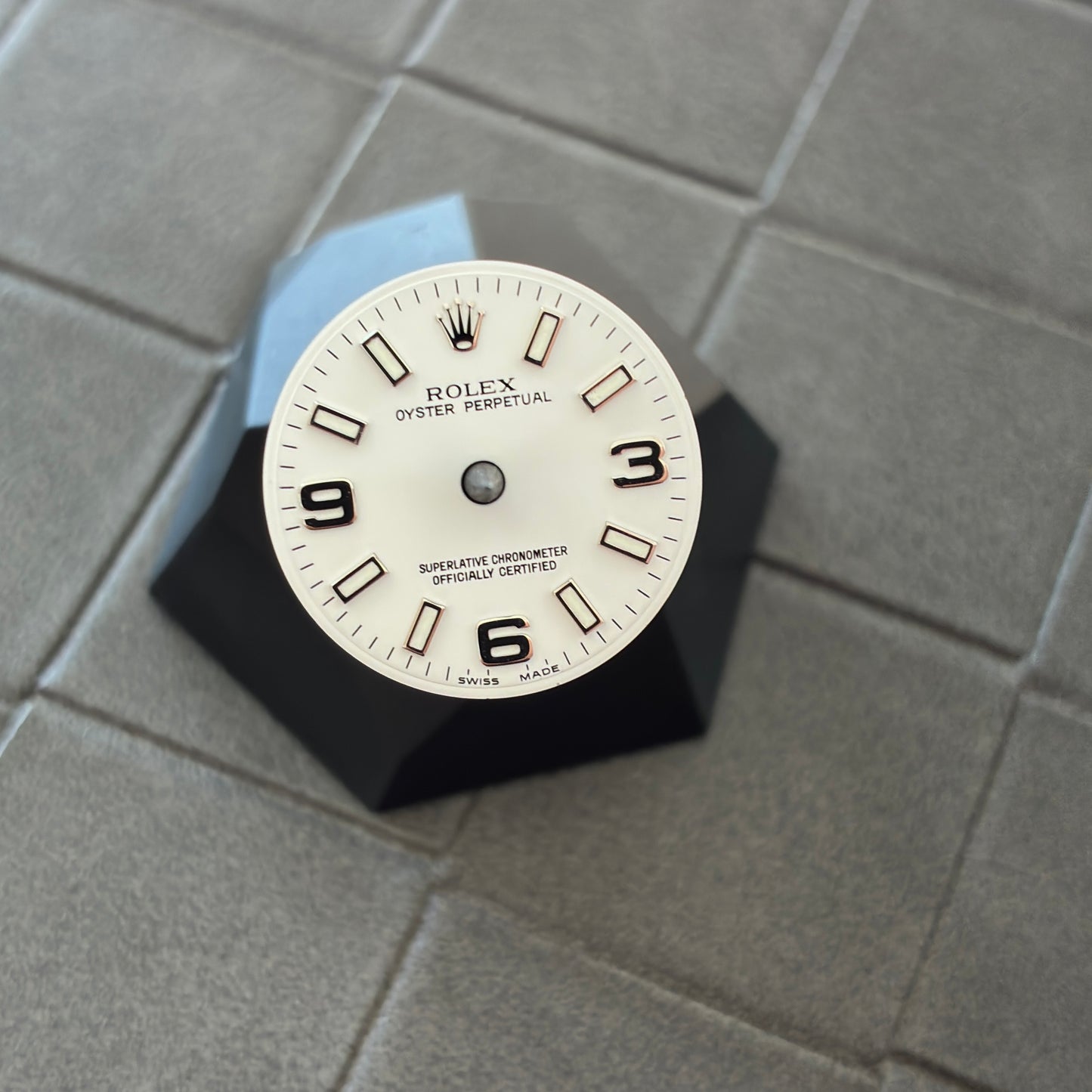 Authentic White Dial for Rolex Oyster Perpetual 26mm Model (Ref. 176200)