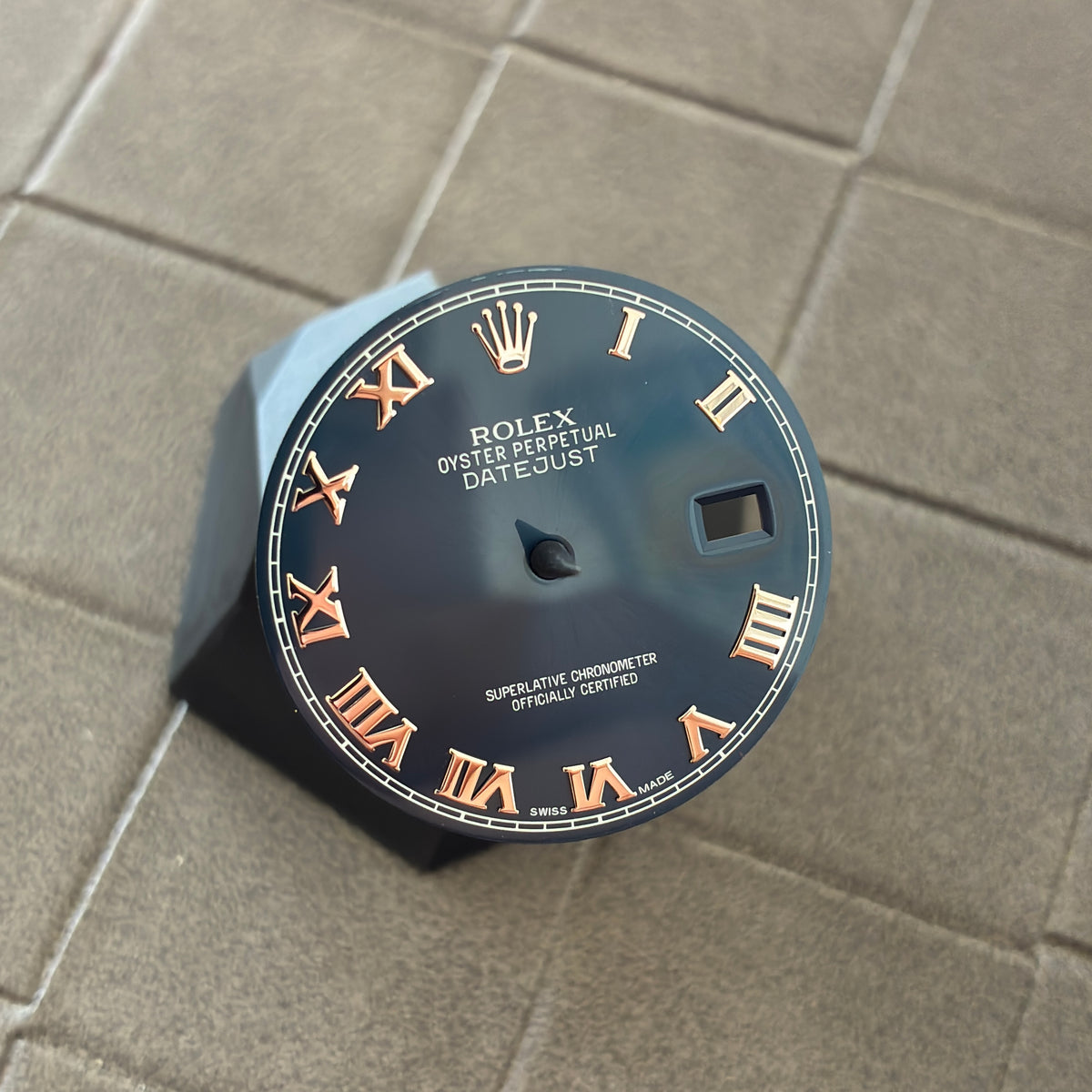 Authentic Blue Roman Dial for Rolex Datejust 36mm Model (Ref. 116234)
