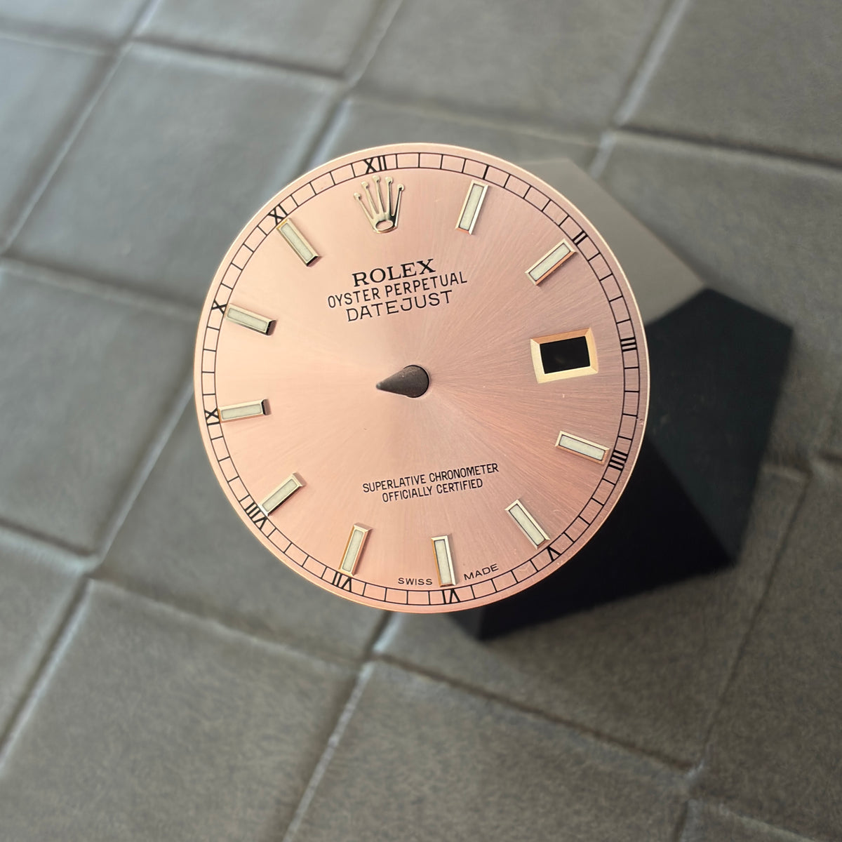 Authentic Rose Dial for Rolex Datejust 36mm Model (Ref. 116234)