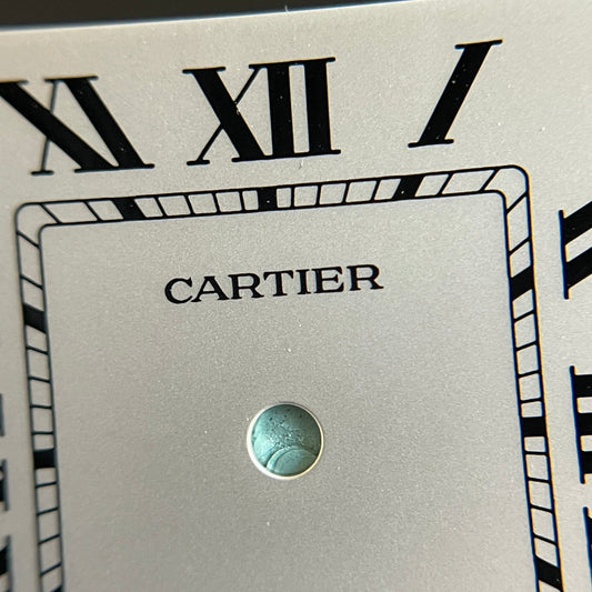 Authentic White Dial for Cartier Santos Large (40mm)