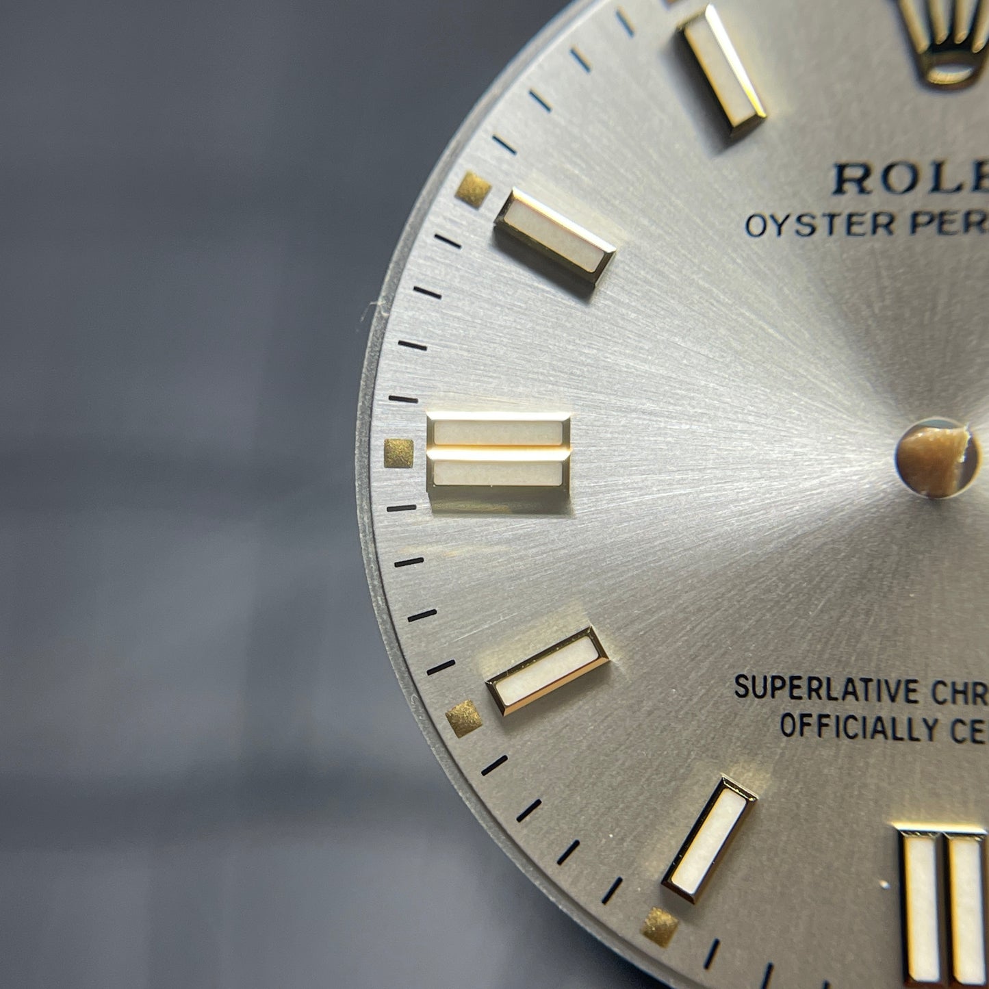 Authentic Rolex 124300 Silver Dial & Hands for Oyster Perpetual 41mm