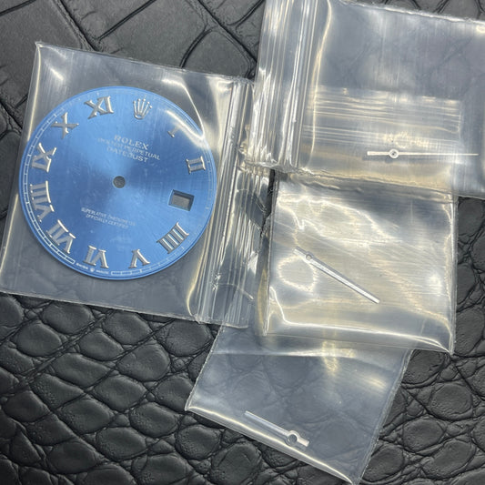 Authentic Rolex 126334 Blue Roman Dial & Hands for Datejust 41mm