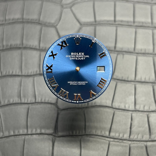 Authentic Rolex 126334 Blue Roman Dial for Datejust 41mm