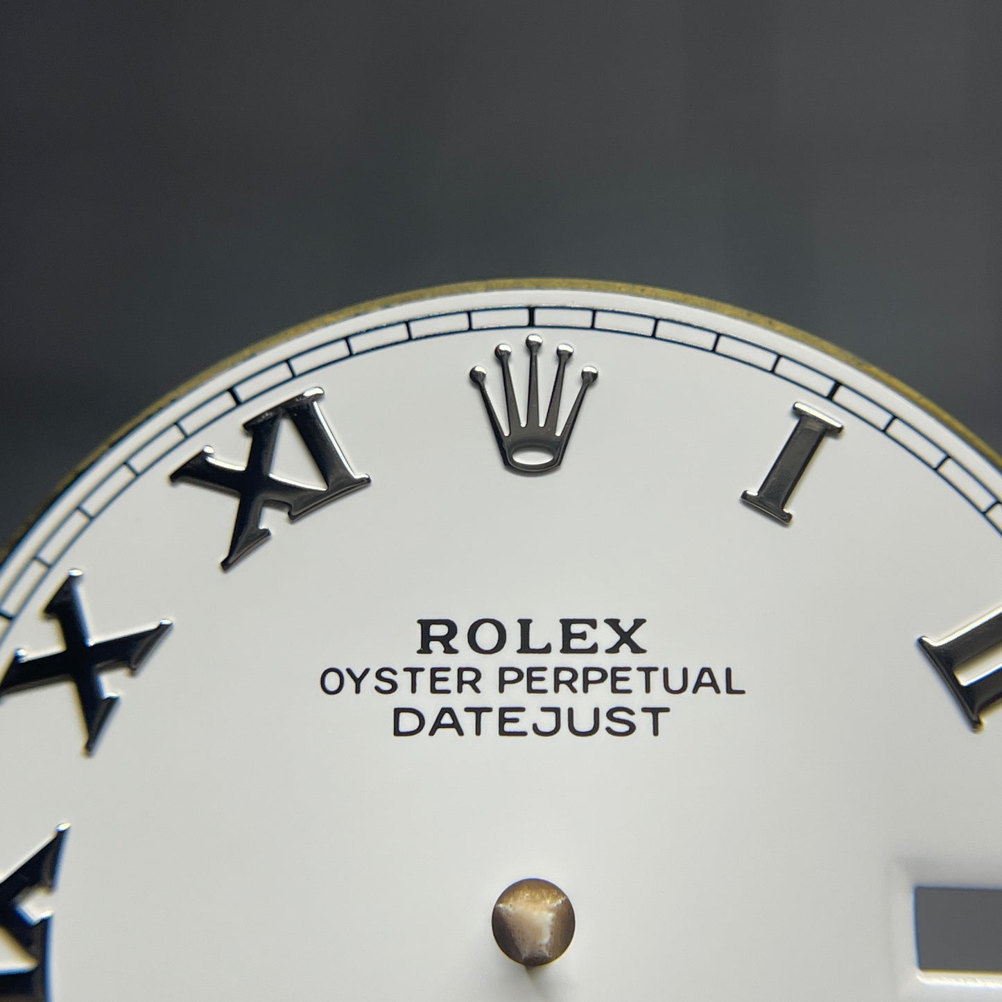 Authentic Rolex 126334 White Roman Dial & Hands for Datejust 41mm