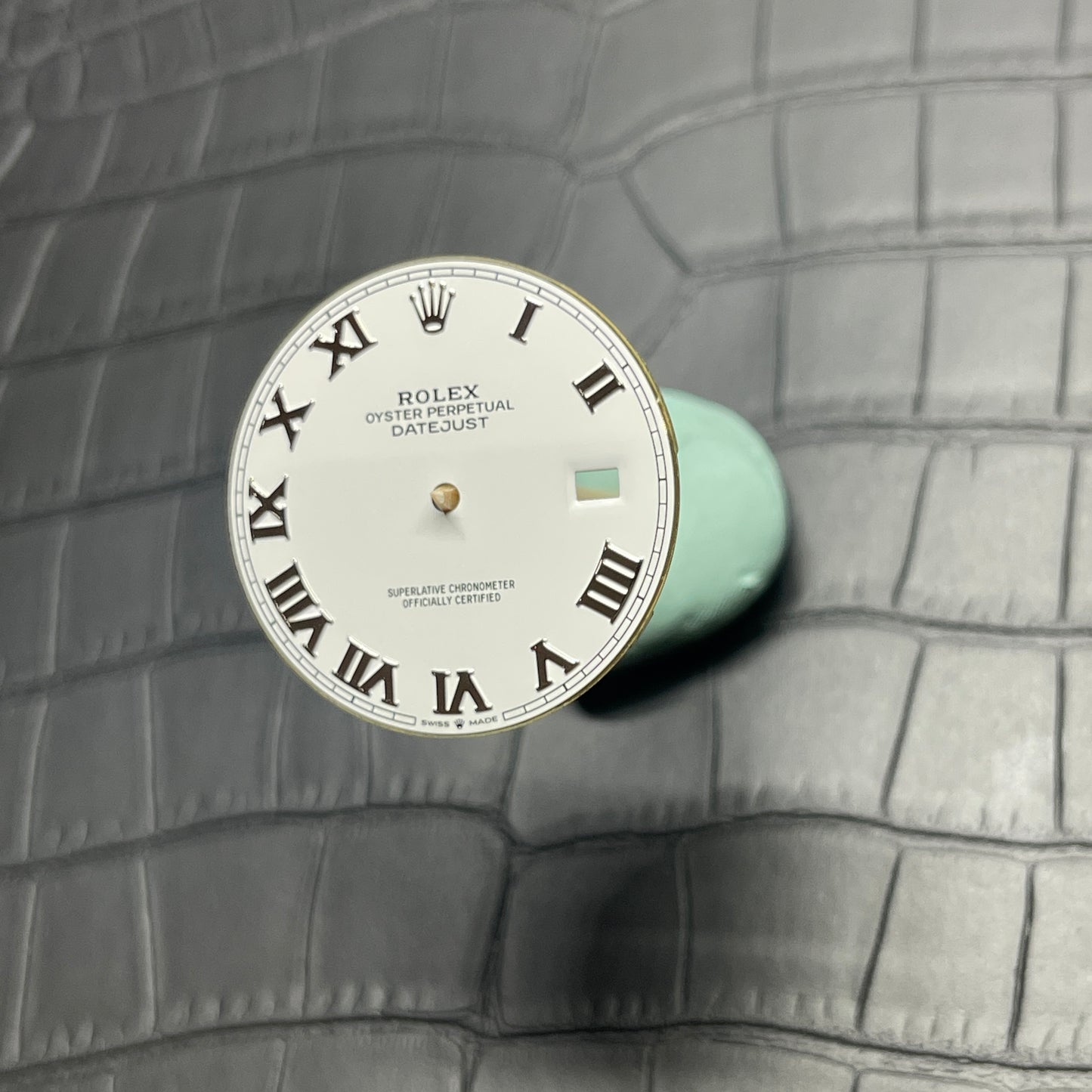 Authentic Rolex 126334 White Roman Dial & Hands for Datejust 41mm