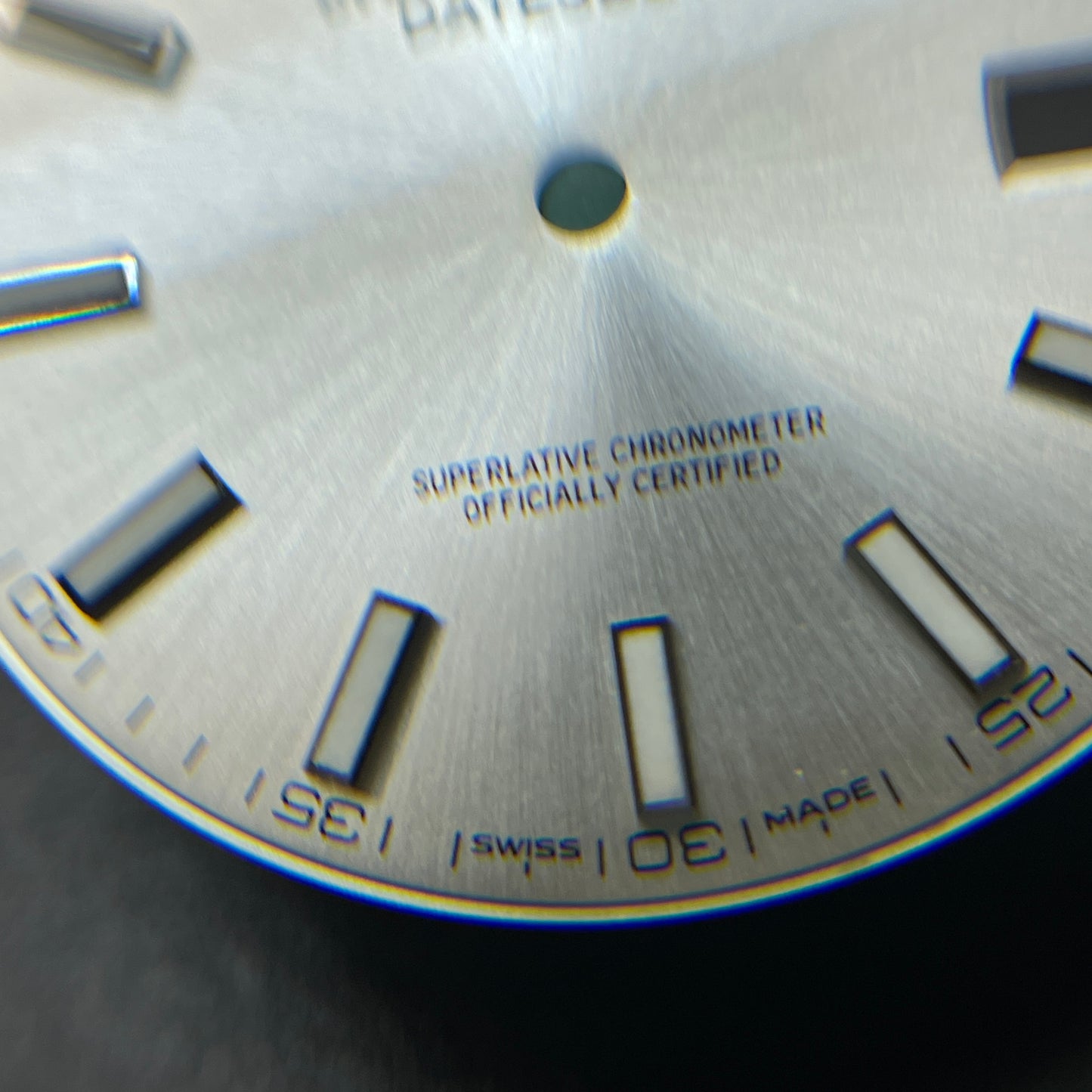Authentic 126334 Silver Dial for Rolex Datejust 41mm