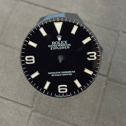 Authentic Black Dial for Explorer 36mm (Reference 114270)