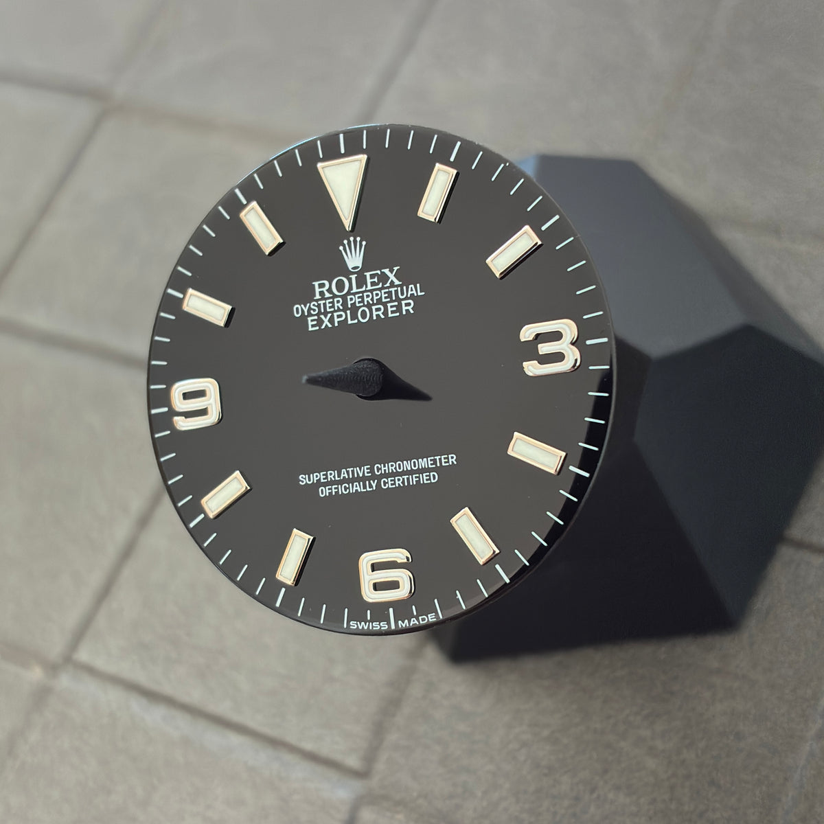 Authentic Black Dial for Explorer 36mm (Reference 114270)