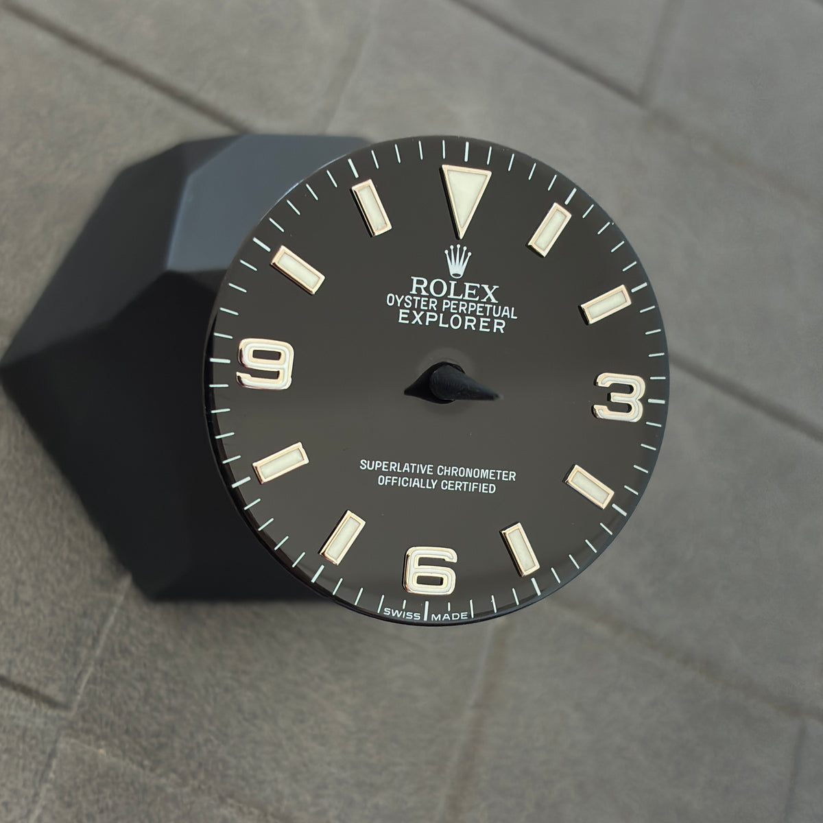 Authentic Black Dial for Explorer 36mm (Reference 114270)