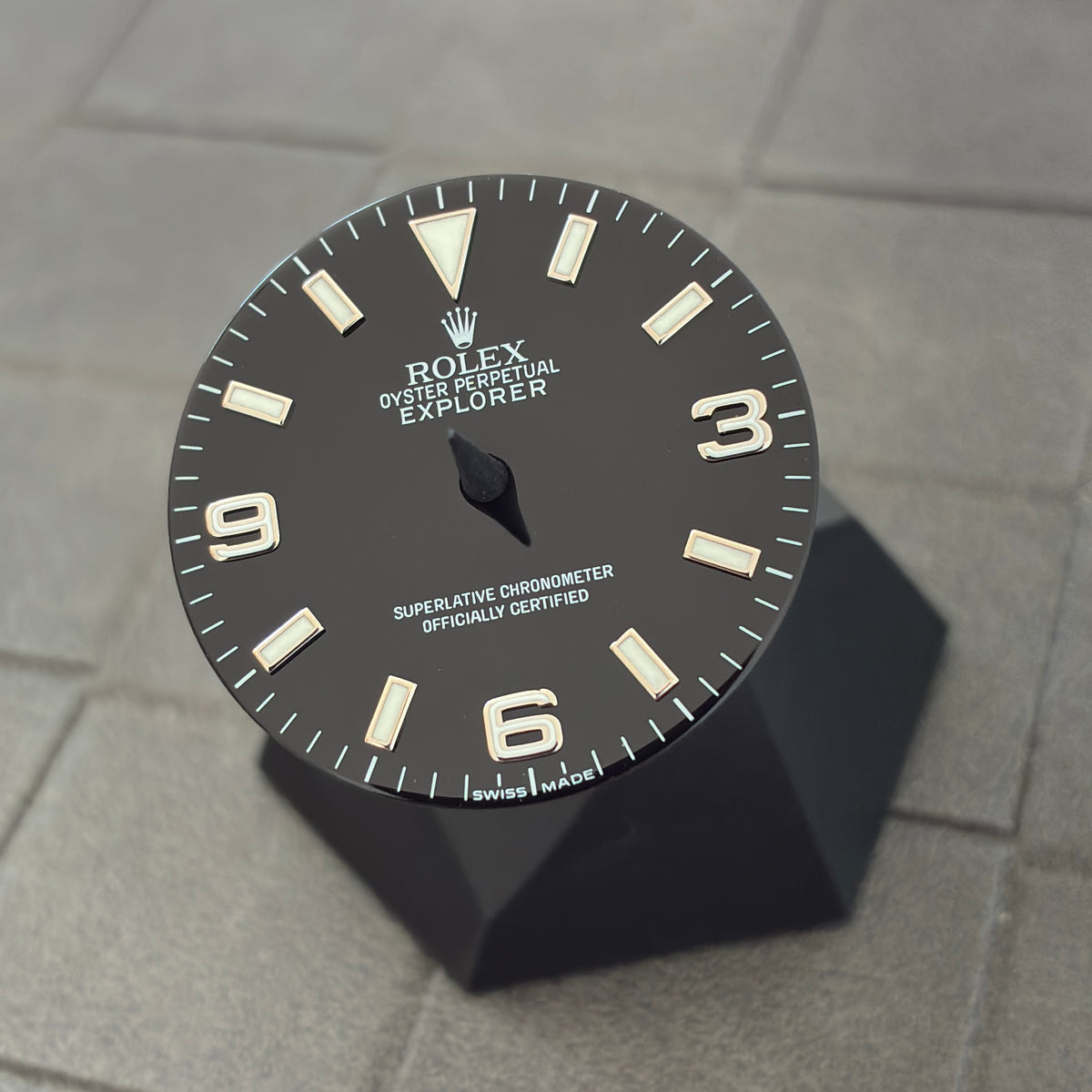 Authentic Black Dial for Explorer 36mm (Reference 114270)