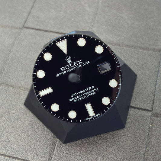 Authentic Black Dial for GMT Master II (Reference 116710BLRO/BLNR)