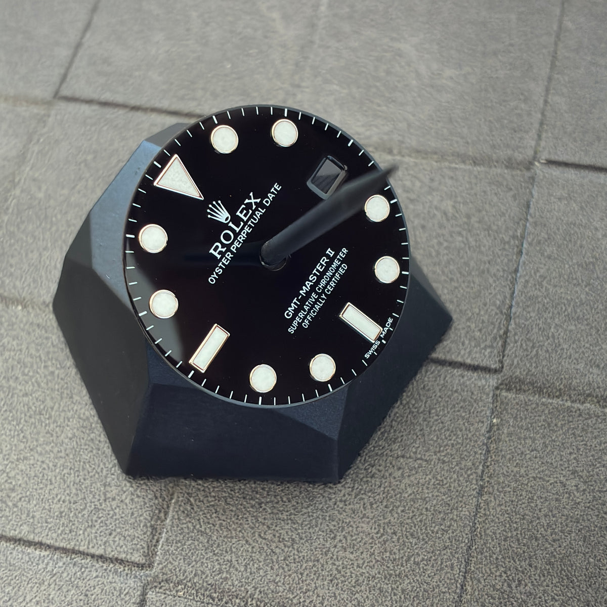 Authentic Black Dial for GMT Master II (Reference 116710BLRO/BLNR)