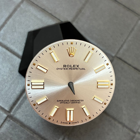 Authentic Silver Dial for Oyster Perpetual 41mm (Reference 124300)