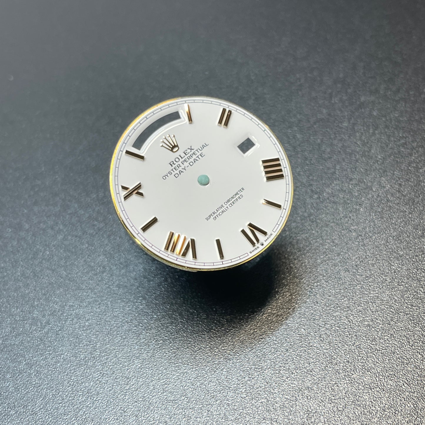 Authentic New Condition Rolex Daydate 40mm 228235 White Roman Numerals Dial