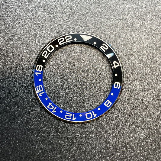 Authentic Mint Condition 126710BLNR "Batman" Complete Bezel for Rolex GMT Master II