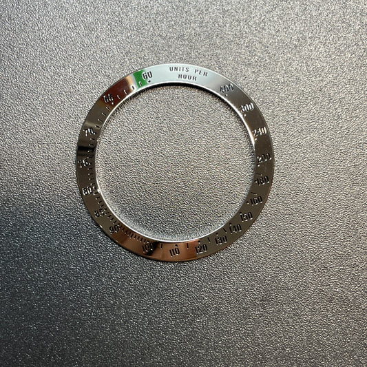 Aftermarket CNC 116520 Engraved Steel Bezel
